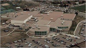 Columbine High School, Littleton, Colorado, April 17, 2008. (Ed Andrieski/AP via http://nytimes.com).