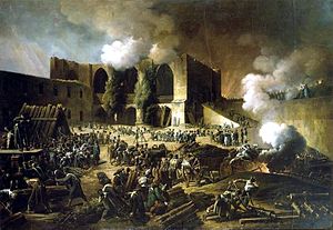 Siege of Burgos (Spain), 1813, by François Joseph Heim. Pic taken December 23, 2012. (1970gemini via Wikipedia). In public domain.