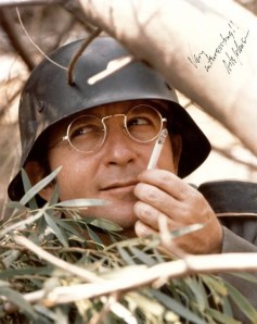 Actor Arte Johnson as the Nazi German character Wolfgang on NBC's Laugh-In (1968-73), saying "Very interresting..." per usual,  September 4, 2011. (http://photobucket.com)