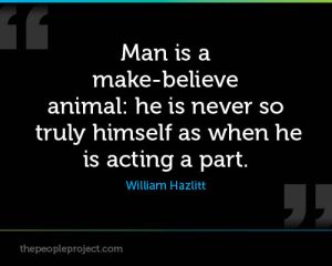 Acting a part quotes from actors, March 17, 2014. (http://thepeopleproject.com/actors/quotes).