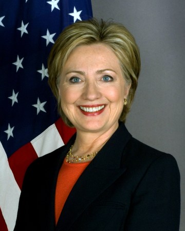 Hillary Rodham Clinton, official (67th) Secretary of State portrait, January 27, 2009. (Gage via Wikipedia, US Dept of State). In public domain.