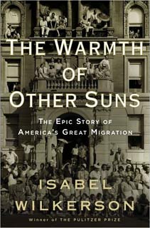 Isabel Wilkerson, The Warmth of Other Suns, front cover (2011), Random House.