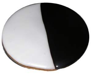 Black and White shortbread (or what President Barack Obama coined a "Unity Cookie" in 2008), July 23, 2007. (Punkitra via http://commons.wikimedia.org). Released to public domain.