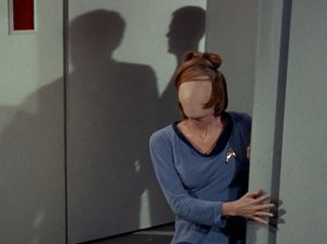 Defaced woman, Star Trek TOS, Season 1, Episode 2, September 15, 1966. (http://goodcomics.comicbookresources.com/).