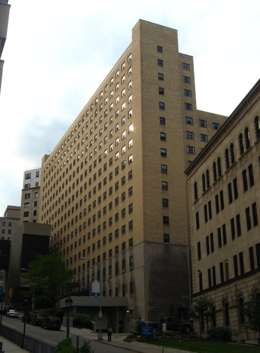 Lothrop Hall (we lived on the fourth floor in 1987-88), University of Pittsburgh, June 8, 2008. (TheZachMorrisExperience via Wikipedia). Released to the public domain via CC-SA-3.0.