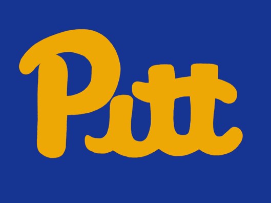 Pitt logo, the one closest to what was on their brochures in April 1986, April 12, 2016. (http://pitt.edu).