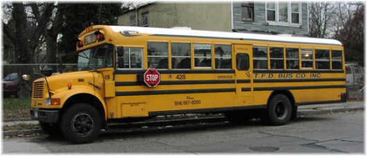 TFD bus (they're still around?), South Side, Mount Vernon, NY, May 25, 2016. (http://zztalon.tripod.com/).