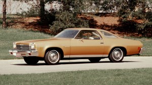 1973 tan-ish Chevy Malibu, August 5, 2016. (http://www.autoblog.com).