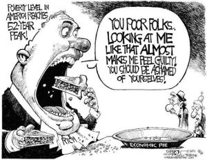 Rich vs. Poor cartoon, John Darkow, September 18, 2011. (http://www.columbiatribune.com).