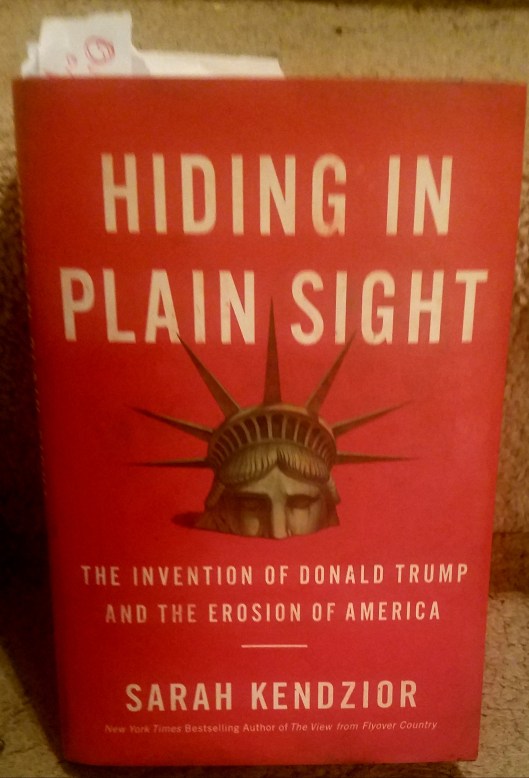 Revealing in Cloaked Blindness/I Heart Kendzior’s Work Notes from a